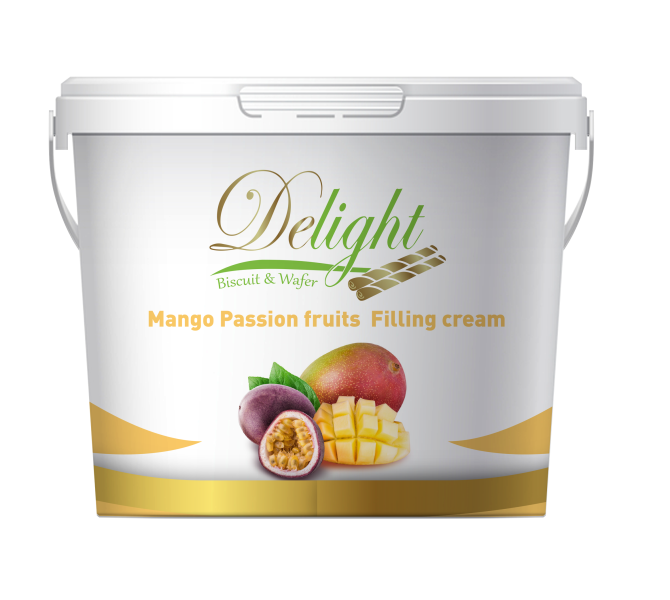 mango passion fruits filling cream